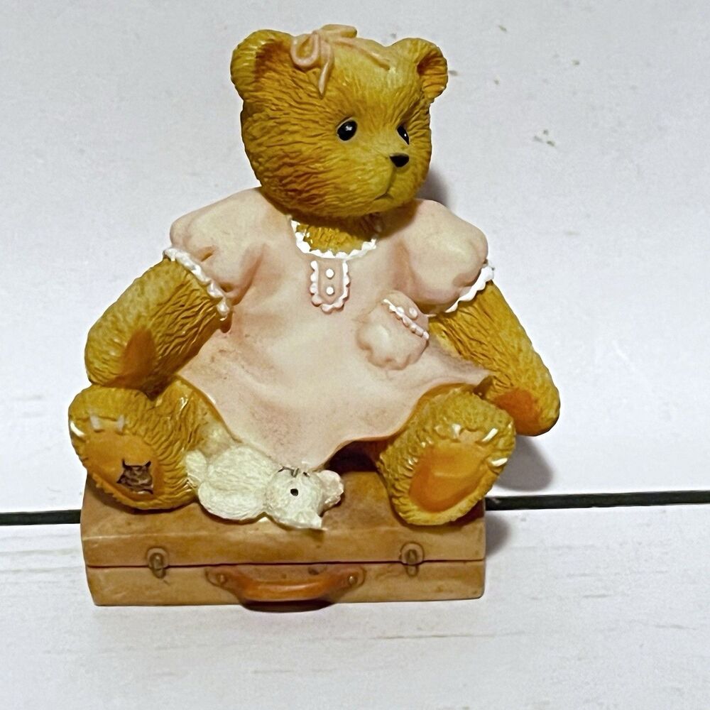 Cherished Teddies "Blaire Beary" 1997 Special Edition Bear Figurine Small 1.75”
